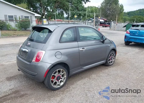 2013 Fiat 500 Sport from USA, damaged, VIN 3C3CFFBR4DT736219